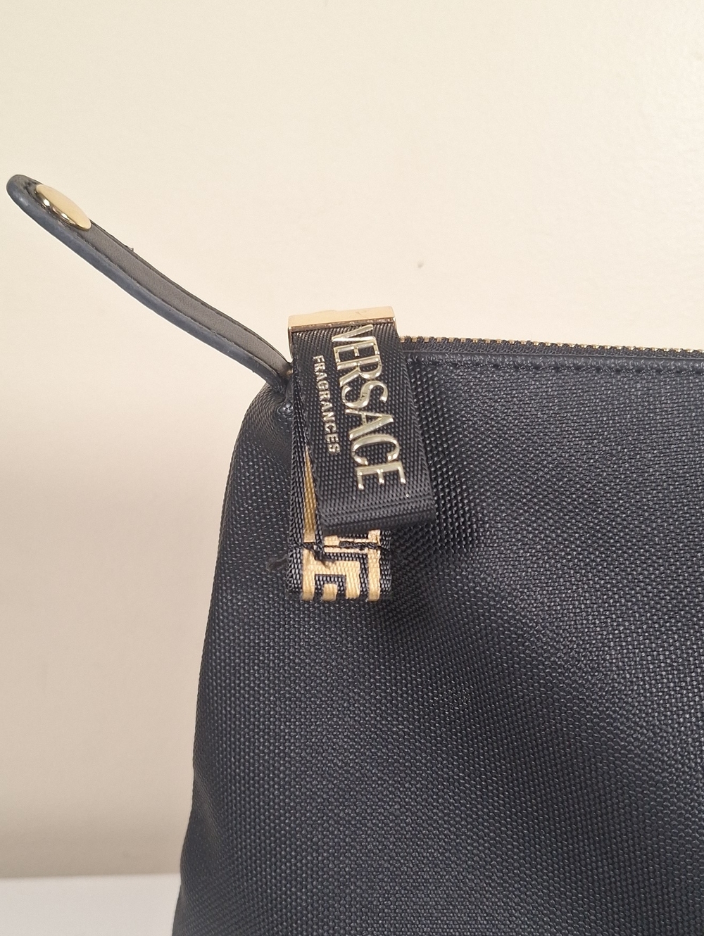 Versace Fragrences Large Zip Travel/storage Bag